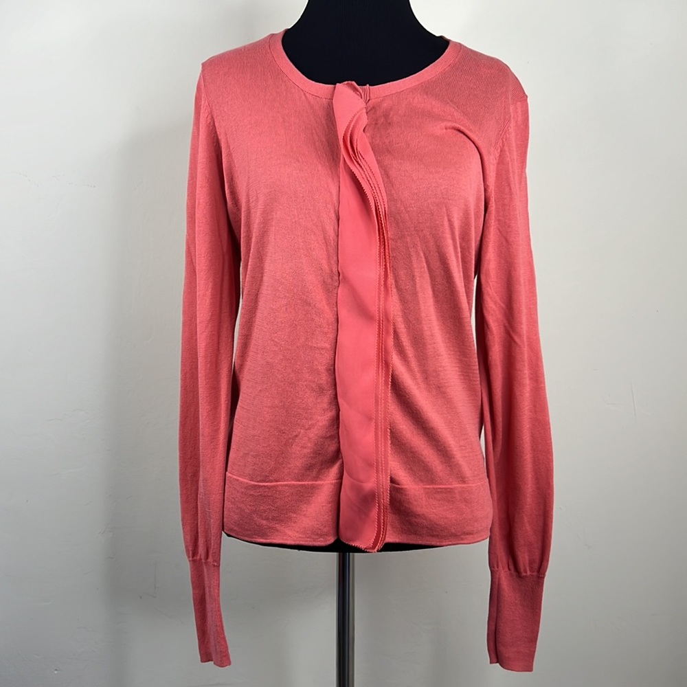 SIMPLY VERA VERA WANG Coral Cardigan M